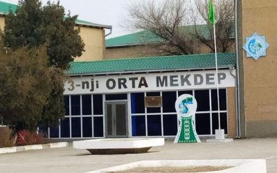 В Дашогузе закрыли на карантин городскую школу №15. На очереди школа №3