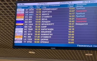 Состоялся рейс из Туркменабада в Москву