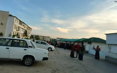 В Ашхабаде сносят рынок «Ак ёл»
