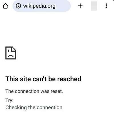 В Туркменистане вновь заблокировали Википедию