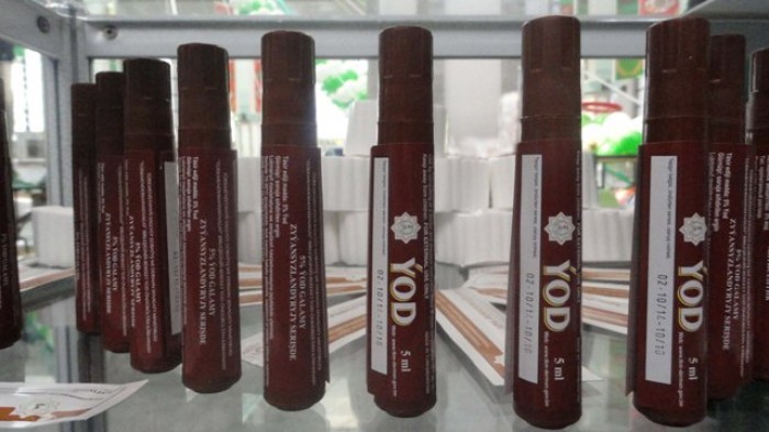 iodine-pencil-bereket Продукция йодного завода «Берекет». Фото «Туркменпортала»
