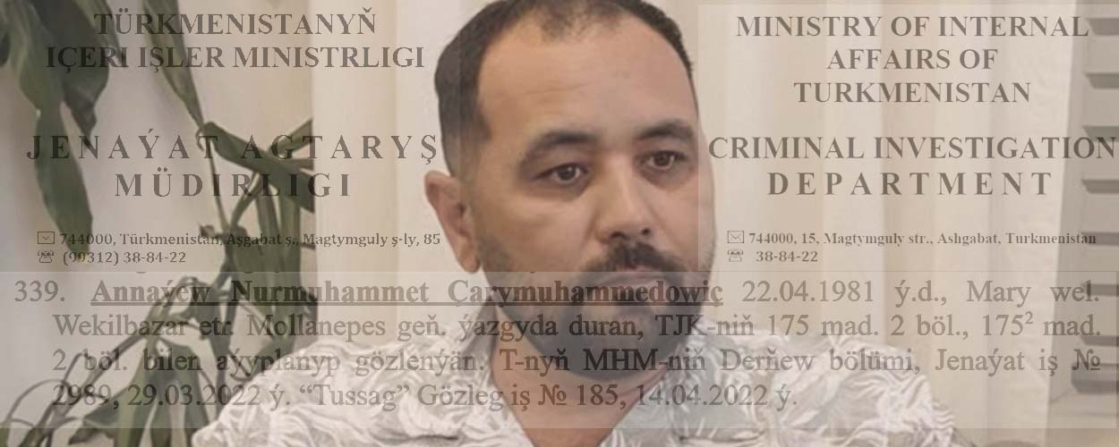 Утечка списка разыскиваемых лиц свидетельствует о преследовании Туркменистаном критиков за рубежом